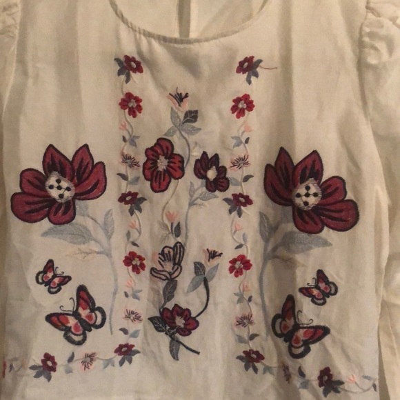 Zara Embroidered Blouse - Picture 2 of 6